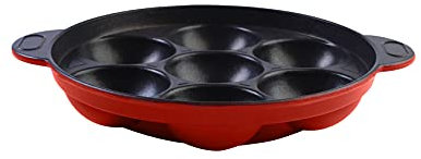 Tuelip Non Stick Appam Pan, Appam Maker 12 Pits Appam Maker, Appam Pan small Non Stick Appam Pan, 2 layer Non Stick Coating Size 20 X20 CM