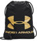 Under Armour Mochila unisex Ozsee Sackpack para llevar todo el gimnasio para hombres y mujeres, bolsa de correr con clip en el pecho y cordón (paquete de 1), Black, Talla única, Tren