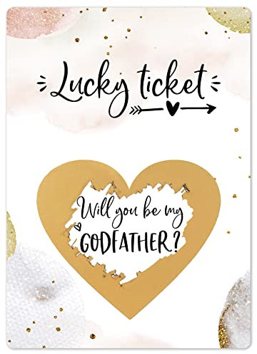 JoliCoon Rubbelkarte Will you be my godfather