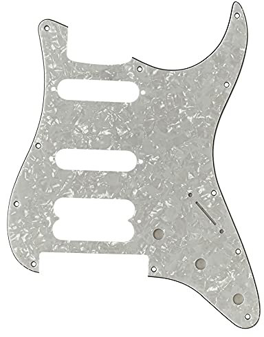 Battipenna per chitarra Fender Player Stratocaster Floyd Rose HSS Style (4 strati bianco perlato)