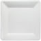Wisefood Piatti di Canna da Zucchero 100 Pezzi Quadrati 26 cm - Ideali per Feste, Biodegradabili, Bagassa Stoviglie