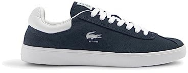 Lacoste 46sma0065, Zapatillas Hombre, Azul Marino y Blanco, 40 EU