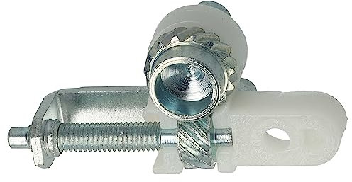 vhbw Tendicatena compatibile con Stihl MS 170, 017, 018, 021, 023, 025, 019 motosega - laterale, plastica/ferro, 27 g bianco/argento