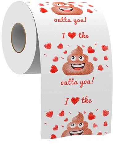 Valentines Gifts for Him,Funny Toilet Paper,Mens Valentines Gifts | Anniversary Presents for Boyfriend Husband on Christmas