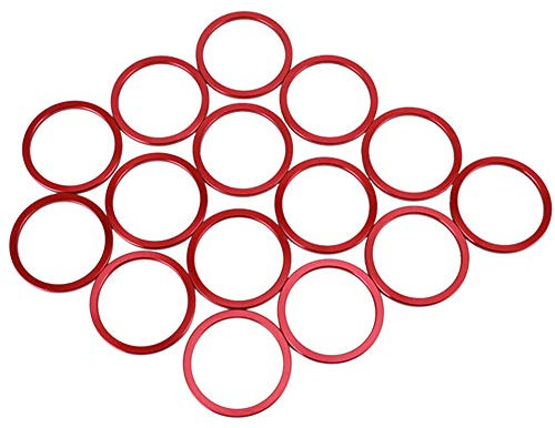 Oumefar O-Ring Rennrad Tretlagerdichtung, für das Tretlager (Rot)