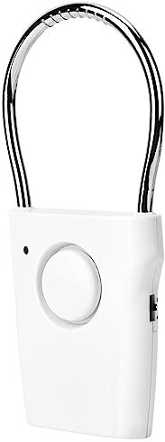 AOWINHIT Sensore Tattile da 120 DB Allarme Porta Vibrazione Finestra Antifurto Sicurezza Domestica per la Protezione 'home Office e 'hotel