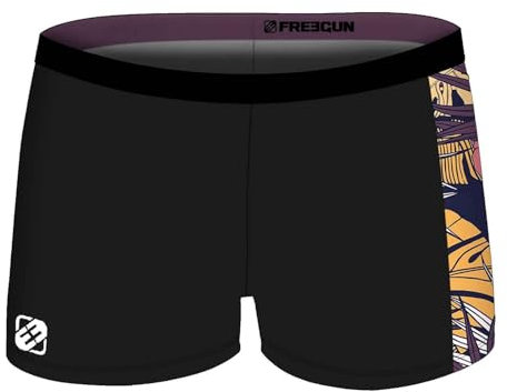 FREEGUN Maillot de Bain Homme (L, Vegetal N24 Side)