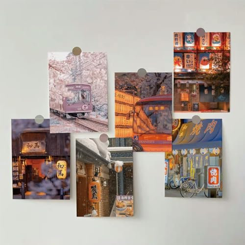 ​Ins Dekorative Karte im japanischen Stil Taverne Esszimmer Hintergrund Wanddekoration Postkarte Home Decor DIY Foto Requisiten 10 Blatt - 10 Blatt