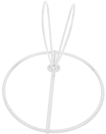 Uonlytech Elegant Metal Wire Lampshade Stand Lamp Shade Bracket for Table Lamps Ceiling Light Fixture Adapter