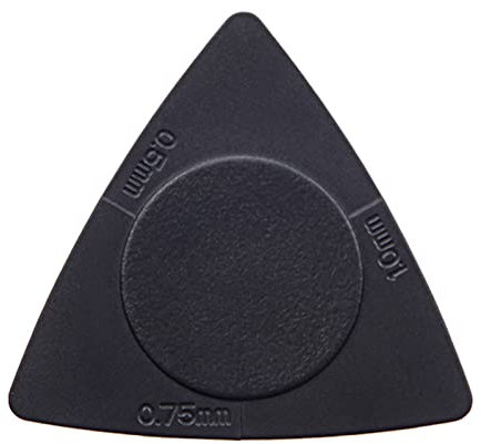 Gitarrenplektren, Plektren, Plektrum-Set, mehrfarbig, für Dreieck-Plektrum für E-Gitarre, Bass, Ukulele, 10 Stück