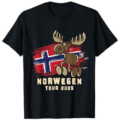 Norwegen Tour 2025 - Elch T-Shirt