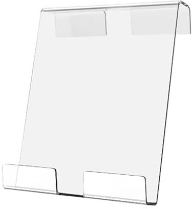 Genérico Treadmill Tablet Holder, Clear Acrylic Phone Stand for Exercise Bike, Home Fitness Accessory, Tablet Bracket for Gym Workouts, Ideal for Athletes, Women, Teens, Family