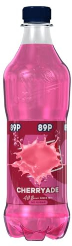 Variety Soft Drinks Full Box Pack PMP – Assorted Fizzy Flavours - Br (Full Box (12 x Bottles), Cherryade 500ml)