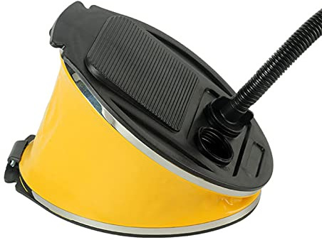 Kikumi 3L Foot Pump with Multiple Nozzles, Large Capacity Foot Air Pump for Inflatable Swimming Pool Toys, Water Buoys, Ball