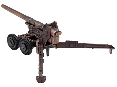 US-Haubitze M1 „Long Tom“ – Miniatur Bleistiftspitzer – detailgetreue Replik aus dem 2. Weltkrieg – Militär-Deko & Schreibtisch-Accessoire