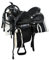 SILVER STAR Sattel Western Amigo komplett schwarz 16 = 40 cm
