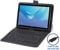 Navitech Noir (USB Type C) Housse étui Clavier français AZERTY avec Support compatible avec Huawei MediaPad M5 10 Pro Tablette