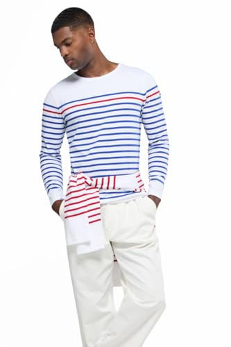 Armor Lux Herren Marinière Rempart Homme Langarmshirt (1er Pack)