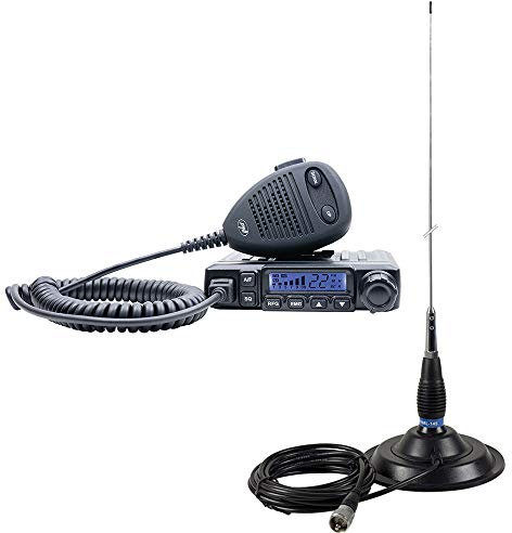 PNI Radio CB Escort HP 6500 ASQ con Antenna CB ML145 con Base Magnetica