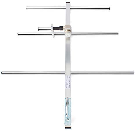 TWAYRDIO 7dBi Outdoor Yagi Antenna 100W 400-470MHz High Gain Antenna with SL16 Female Connector for UHF Mobile Radio and Two-Way Radio