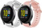 LvBu Cinturino compatibile con UMIDIGI Uwatch 2S, Sport Silicone Classic di ricambio per UMIDIGI Uwatch 2S Smartwatch, 2 confezioni-b, Classico