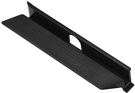 Festplattenabdeckung für, Kunststoff-Festplattenschlitzabdeckung Türklappe für Pro-Konsole (schwarz)