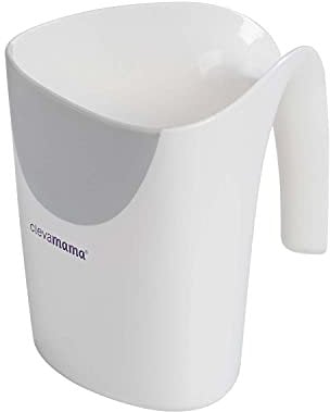 Clevamama ClevaRinse Baby Bath Shampoo Rinse Cup 500 ml - Grey