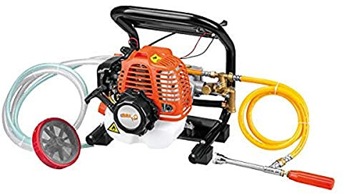 Bricoferr Spruzzatore con motore 2 tempi, tubo e lancia
