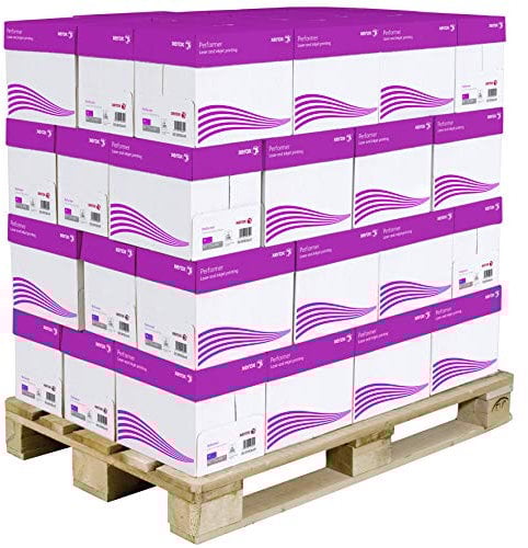 Xerox Performer Multifunktions-Papier, 80 g/m², A4, weiß - 48 Kartons, 240 Packungen, 120.000 Blatt - Palette