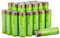Amazon Basics Piles Rechargeables AA Haute capacité 2400 mAh (Lot de 24) - Pré-chargées & Piles Rechargeables AAA (Lot de 24) 800 mAh pré-chargées