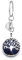 Jxuzh Porte-clés arbre vie pierre précieuse - Porte-clés arbre vie - Porte-clés naturel - Pierre précieuse naturelle - Chakra - Pierre guérison - Reiki - Porte-bonheur - Lapis lazuli 80mm Bleu Foncé