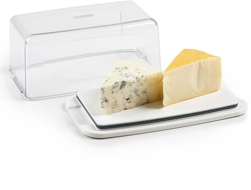 PREPWORKS Progressive International Cheese ProKeeper BPA-freier Kunststoff-Mahlzeitenhalter, 22,2 x 9,1 x 12,1 cm (L x H x T), ideal für die Aufrechterhaltung der Kühlschrankorganisation