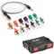 Flex FS 140 Set (flexible Welle für Poliermaschine PXE 80 10.8-EC mit Zylinder- und Kegelpolierschwämmen, Zubehör für Polierarbeiten, für Ecken und schwerzugängliche Stellen) 516112