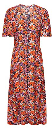 ESPRIT Damen 023ee1e305 Kleid, 404/Navy 5, 36