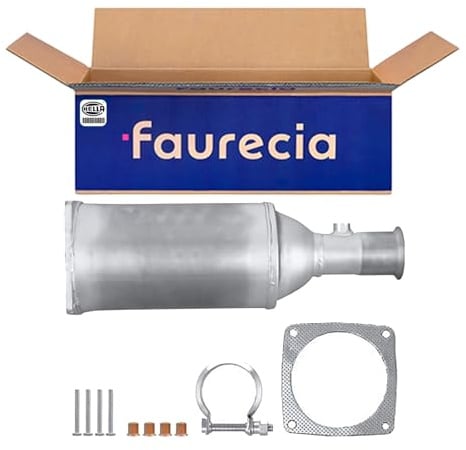 HELLA 8LH 366 080-201 Dieselpartikelfilter - Easy2Fit Kit - Euro 3 - einteilig - Set mit Anbauteilen - Siliziumcarbid (für Kurz- und Langstreckenverkehr)