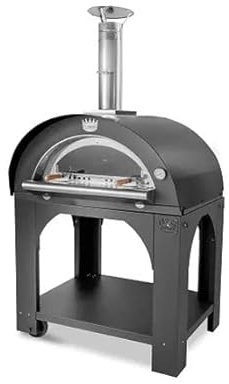 Generico Forno A Legna per Pizze Struttura in Acciaio 60x80 Cm Pulcinella Clementi