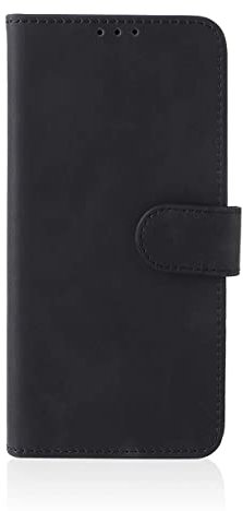 HAOYE Lederhülle für VIVO V29 Lite 5G Hülle, Handyhülle Premium TPU/PU Schutzhülle Flip-Case mit Standfunktion, Kartenfach und Magnetverschluss, Schwarz