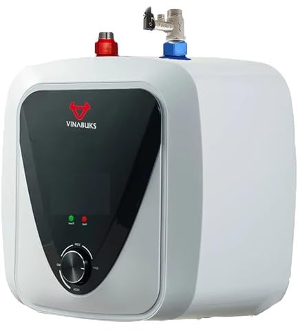 Calentador de agua eléctrico bajo demanda 220-240 V 2-3 kW Enchufe de seguridad 10 L Lavado bajo fregadero con control de temperatura digital Control inteligente