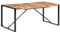 Willood Esstisch 180x90x75 cm Massivholz mit Palisander-Finish