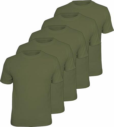 Arbeits-Worker Herren T-Shirts Gute Qualität im 5er Pack