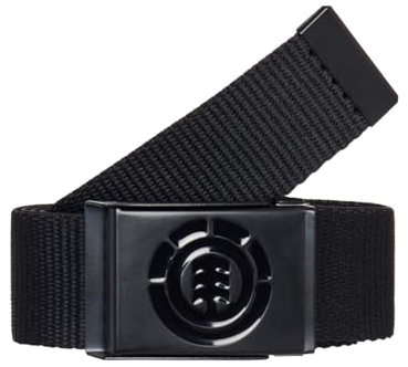 Element Icon Webbing Belt Gürtel, Flint Schwarz, Einheitsgröße, Flint Schwarz, One size