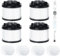 Fixbetter Filtro Hepa Ricambi per aspirapolvere Levoit LVAC-200, 4 filtri HEPA postmotore, 4 schiume e 4 filtri di ricambio in feltro per Levoit LVAC 200 (LSV-V201F)