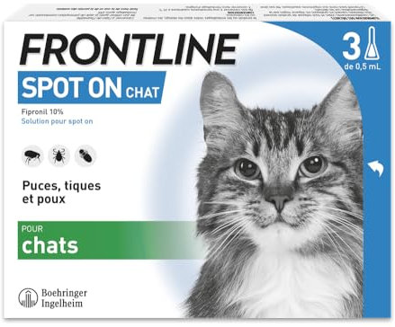 FRONTLINE Spot on Chat, 3 pipetas de 0,5 ml