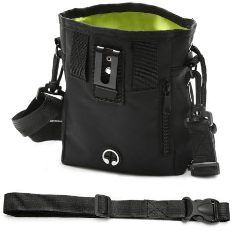 TENTHPEO Leckerlitasche für Hunde, Leckerlibeutel für Hunde mit Kotbeutelspender, Vielseitig Futterbeutel Hundetraining für Spaziergänge, Training, Fütterung, Reisen, Wandern