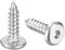 sourcing map M3 x 12mm (25 Pack) Flat Round Socket Head Screws, Stainless Steel Self Tapping Full Thread Hex Socket Cap Screws for Wood Furniture