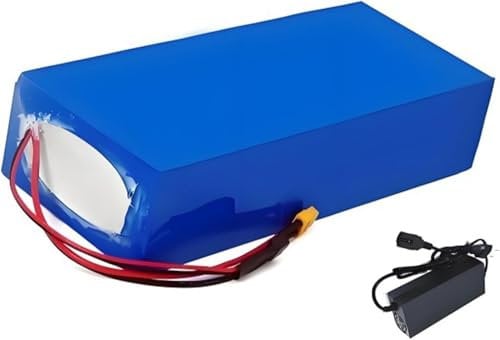 KHUKHU 72V 30Ah Lithium Battery for E-Bike, Li-ion Battery with 84V Charger for Electric Bicycle and Scooter