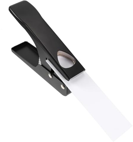 DEARMAMY Gitarrenplektrum und Standardisiertem Lochdesign mit Silikonpad aus Eisen Eleganter Stanzer für Komfortables Spielen und Präzises Gitarrenzubehör