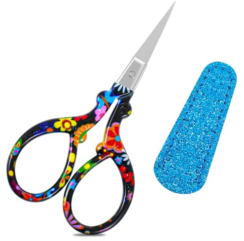 Handarbeitsschere Fadenschere Häkelschere Kleine Stickschere Klein Schere Handarbeit Stickschere Edelstahl Schere Nähschere Schneiderschere Applikationsschere Stoffschere Zum Nähen Nadelarbeit Trimmen