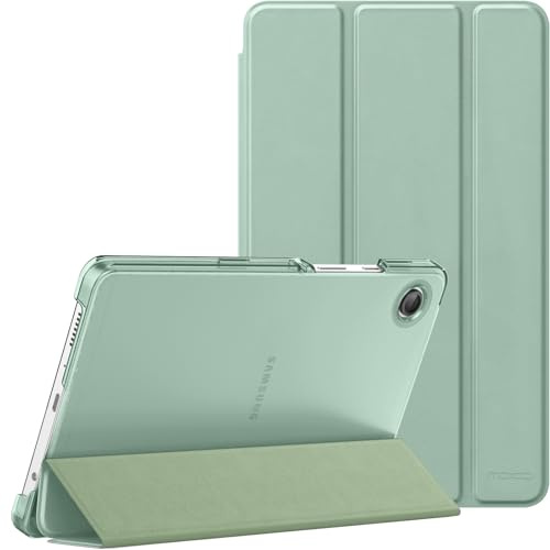 MoKo Hülle für Samsung Galaxy Tab A11 8,7 Zoll 2025/Galaxy Tab A9 8,7 Zoll 2023, Leicht Stand für All-New Samsung A11/A9, Zwei Betrachtungswinkel, Agavengrün