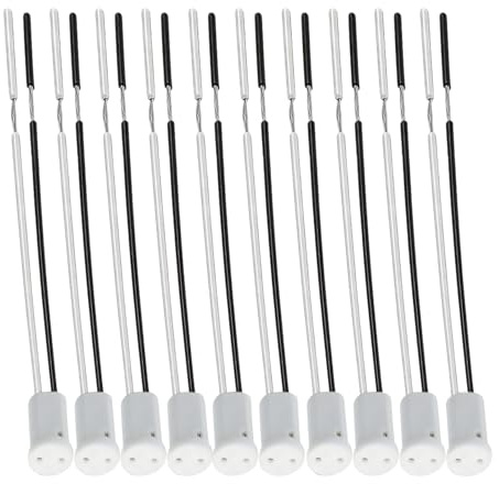HJDJBD 10 Stück G4 Lampenfassung Keramik,Lampenfassungen 20cm Kabel, Hochtemperaturbeständig,Lampensockel Kompatibel mit LED/Halogen/MR11 Lampen,Einfache Montage für Haushalt Gewerbe DIY-Projekte